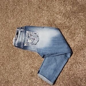 Vigoss bling Jeans size 6 length 25